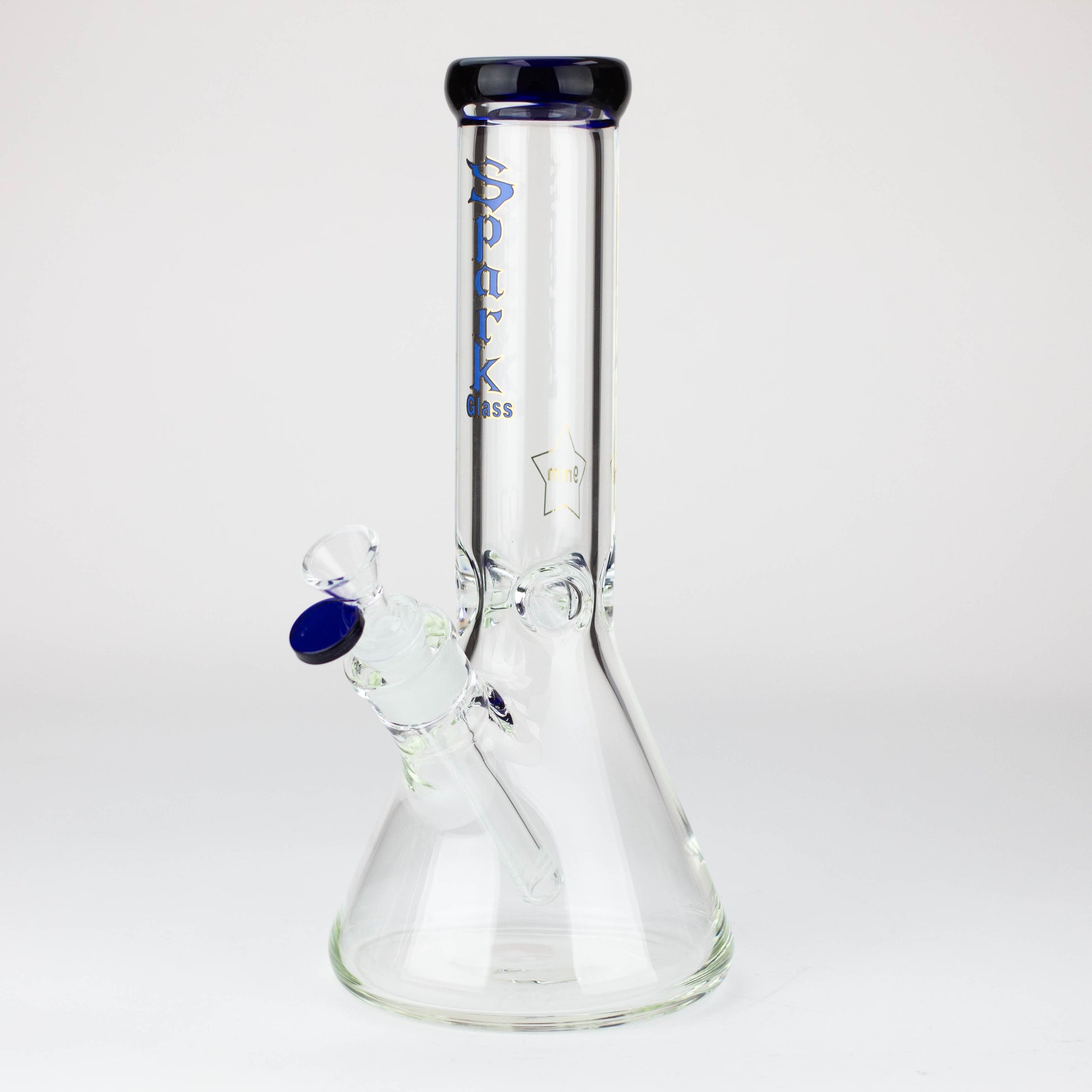 12" SPARK 9 mm glass beaker water bong [GB223]_6