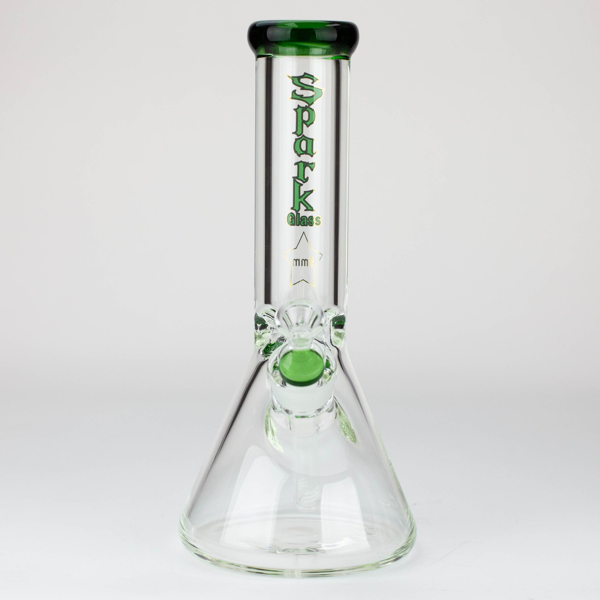 12" SPARK 9 mm glass beaker water bong [GB223]_10