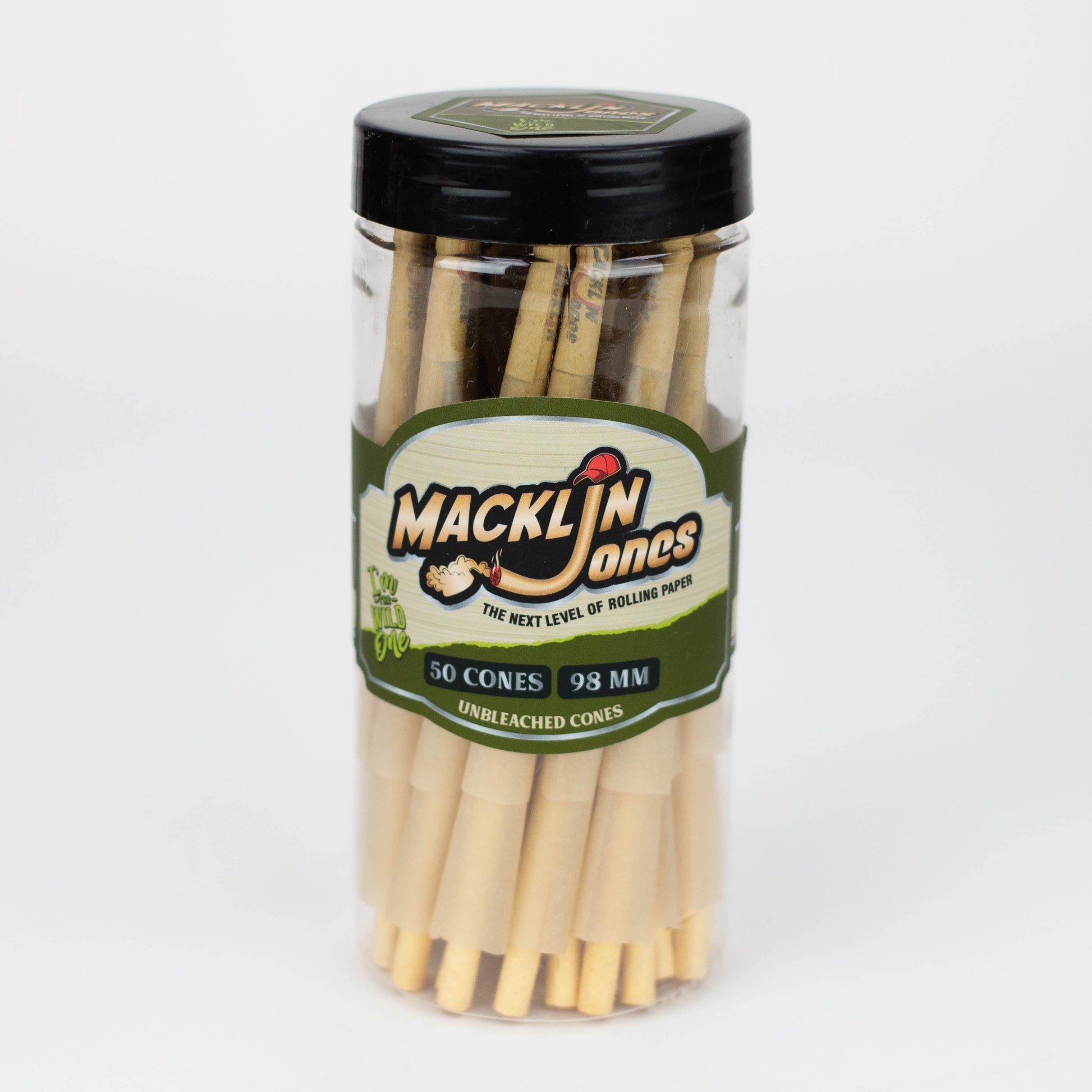 Macklin Jones - Natural Unrefined Pre-Rolled cone Bottle_3