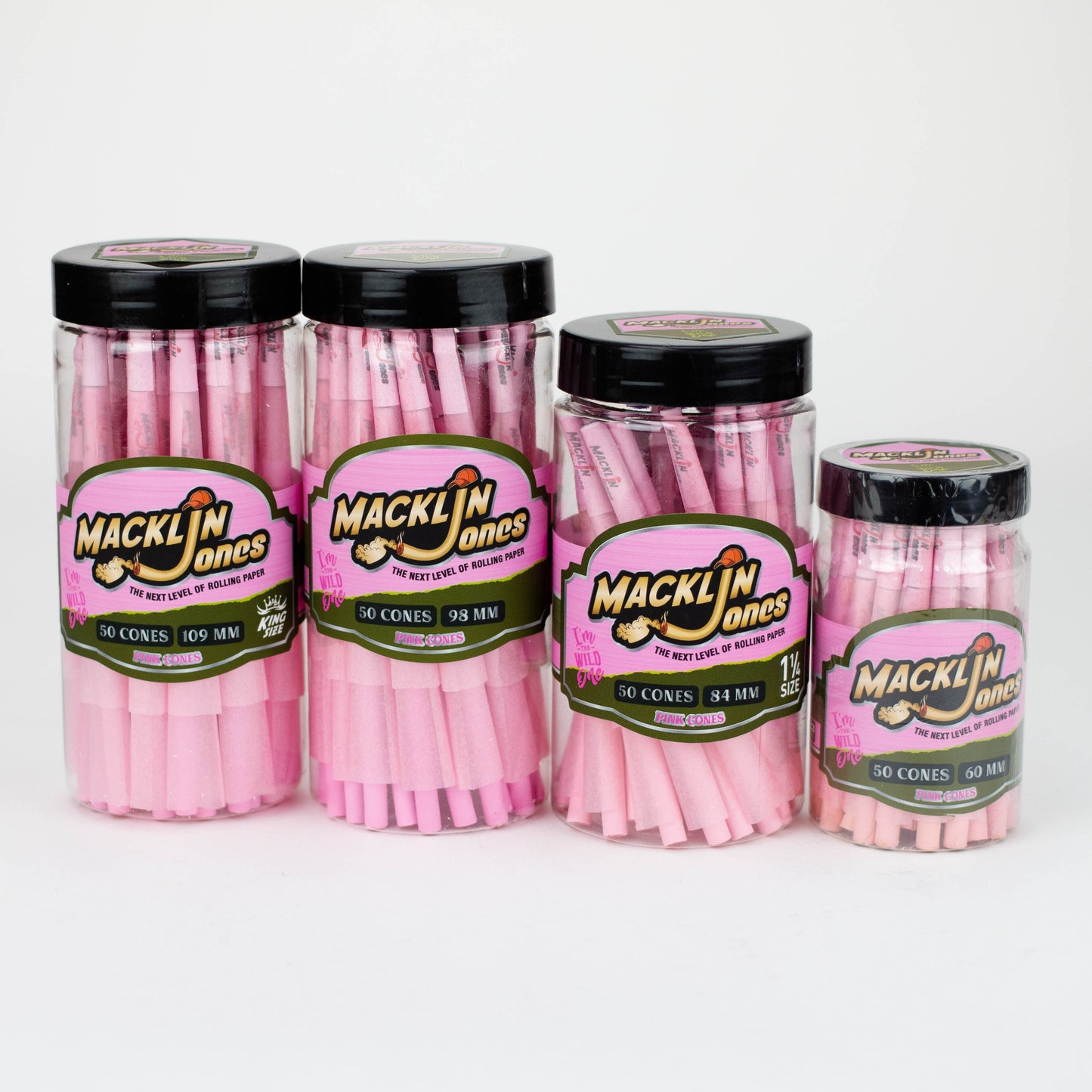 Macklin Jones - Rose Pink Pre-Rolled cone Bottle_0