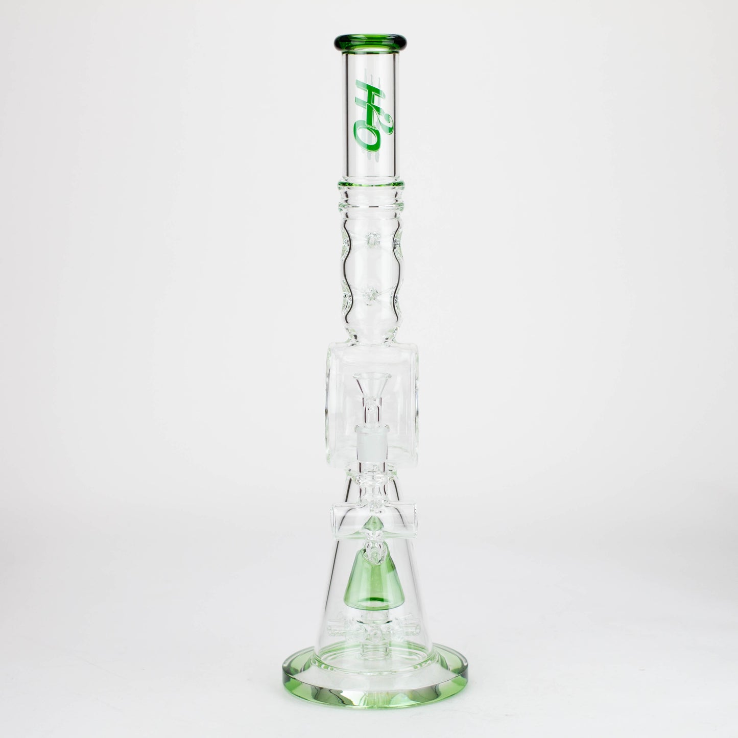 H2O | 19" Cone diffuser glass water bong [H2O-5012]_7