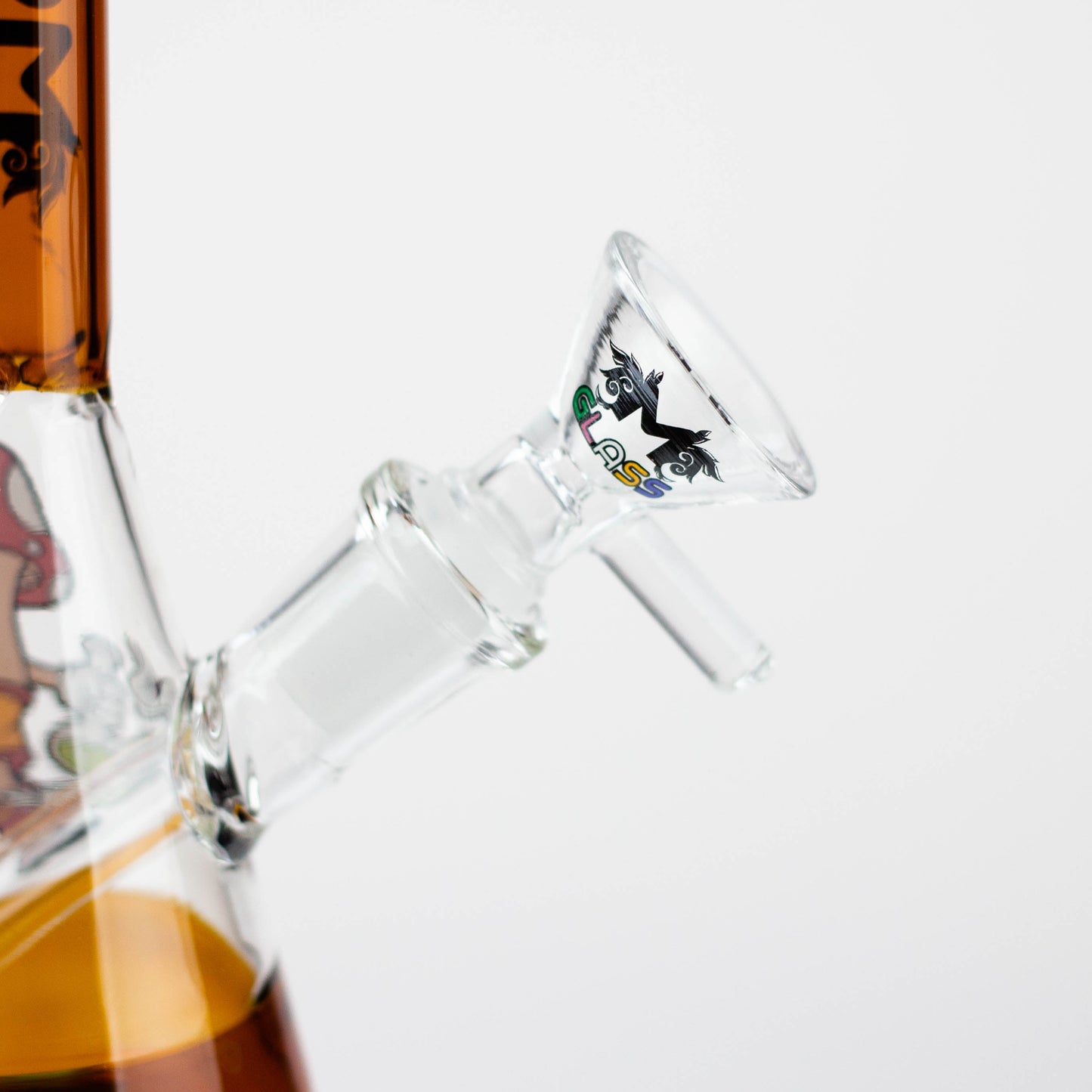 5.9" MGM Glass 2-in-1 bubbler with Logo [C5005]_10