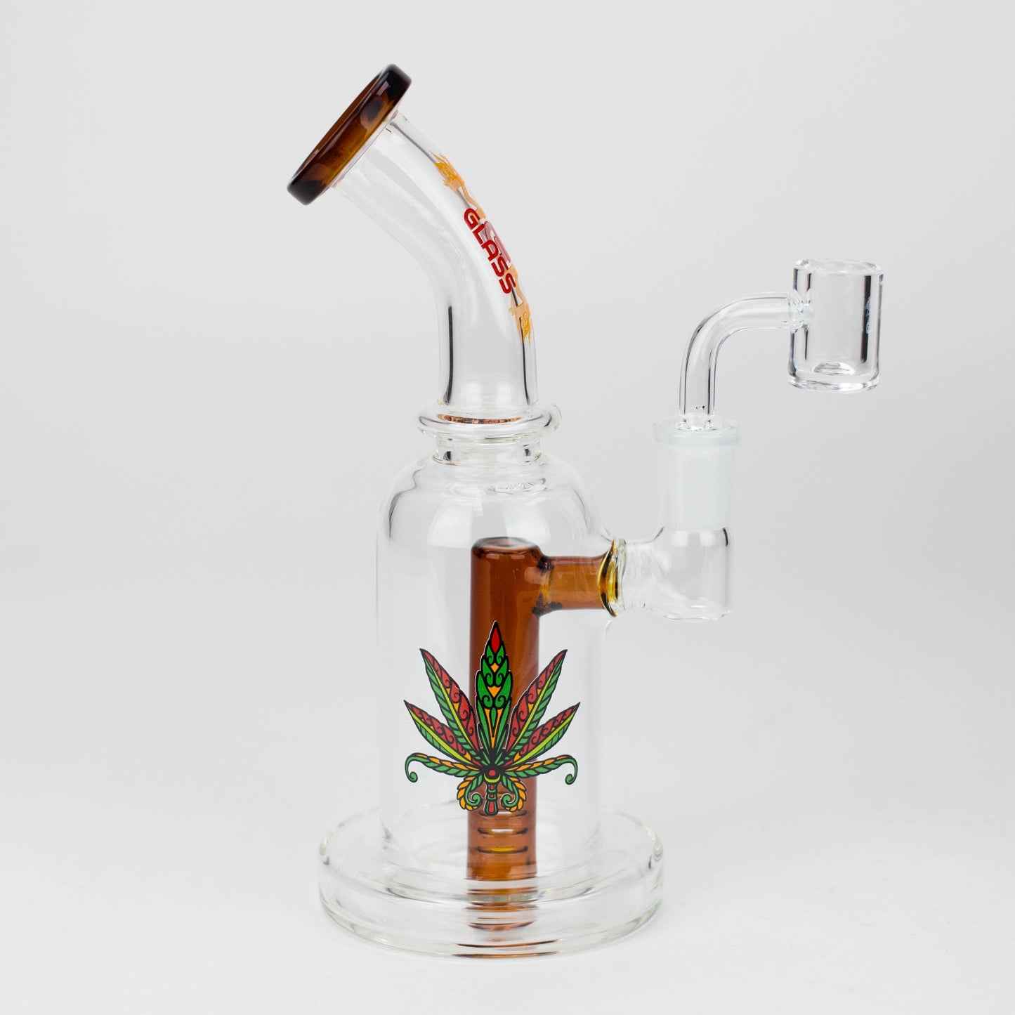 5.7" MGM Glass 2-in-1 bubbler with graphic [C2677]_12