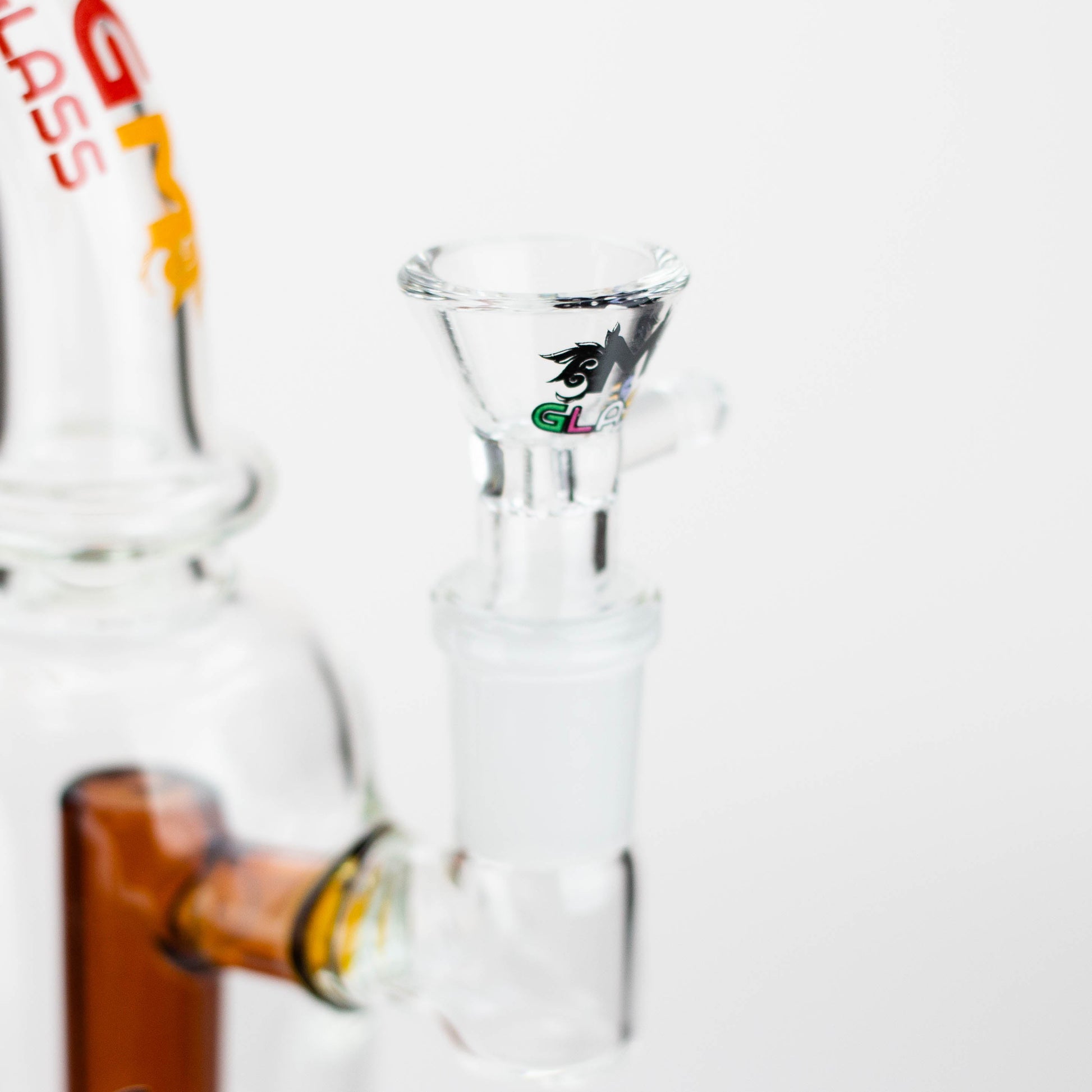 5.7" MGM Glass 2-in-1 bubbler with graphic [C2677]_4