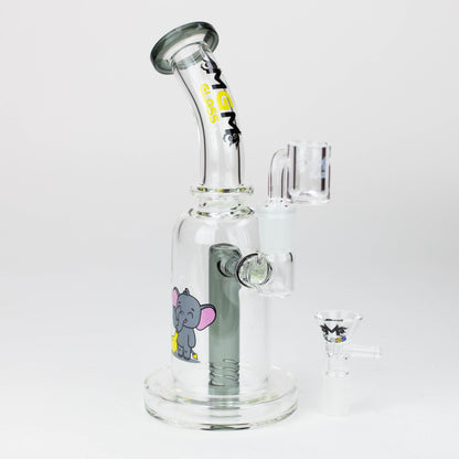 5.7" MGM Glass 2-in-1 bubbler with graphic [C2677]_8