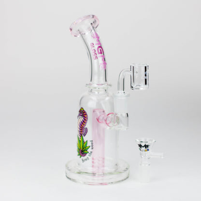 5.7" MGM Glass 2-in-1 bubbler with graphic [C2677]_9
