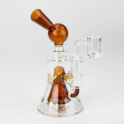 5.7" MGM Glass 2-in-1 bubbler with Logo [C2674]_11