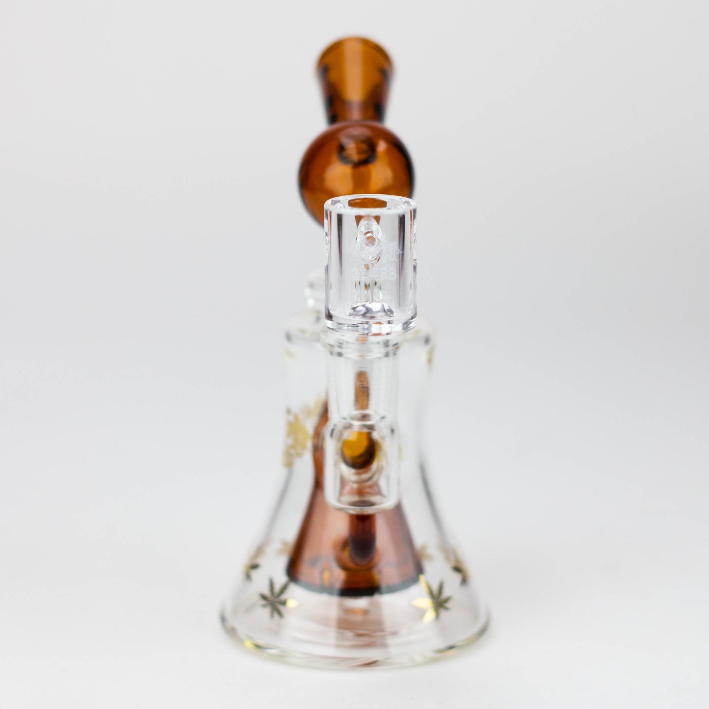 5.7" MGM Glass 2-in-1 bubbler with Logo [C2674]_1