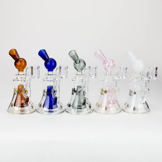 5.7" MGM Glass 2-in-1 bubbler with Logo [C2674]_0