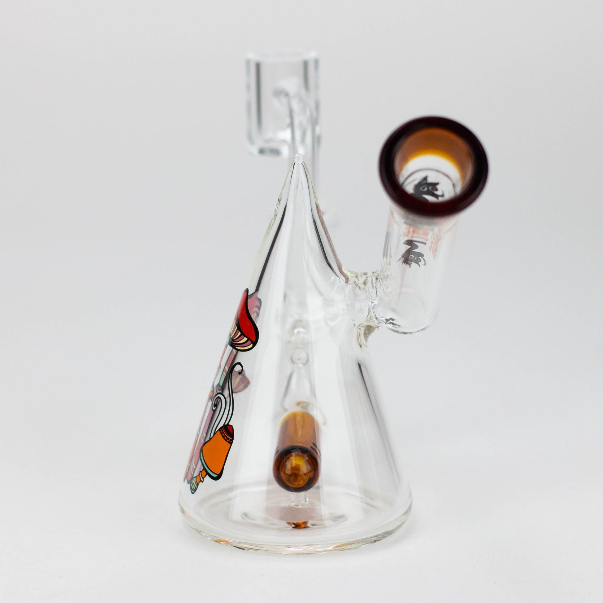 4.5" MGM Glass 2-in-1 bubbler with Graphic [C2672]_3