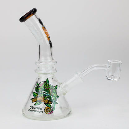 6.3" MGM Glass 2-in-1 bubbler with Graphic [C2671]_3