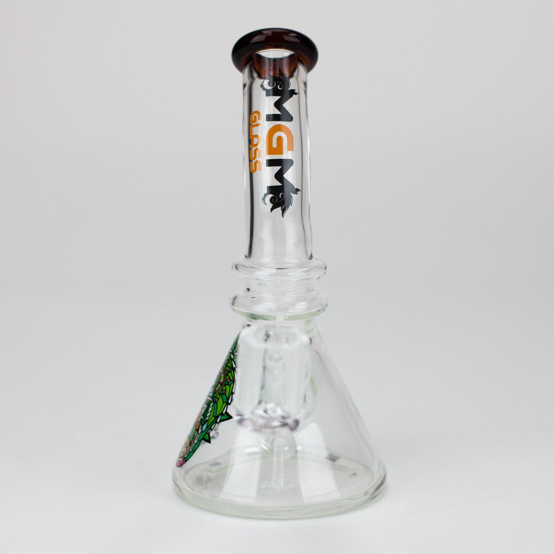 6.3" MGM Glass 2-in-1 bubbler with Graphic [C2671]_4