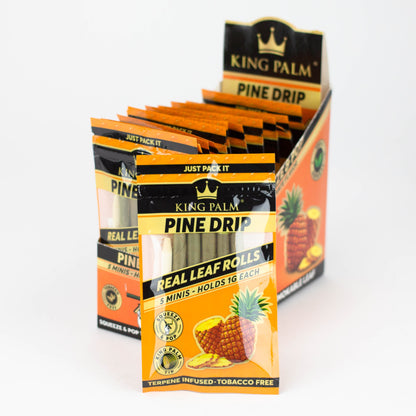 King Palm Hand-Rolled flavor 5 Mini Leaf Pack of 20_6