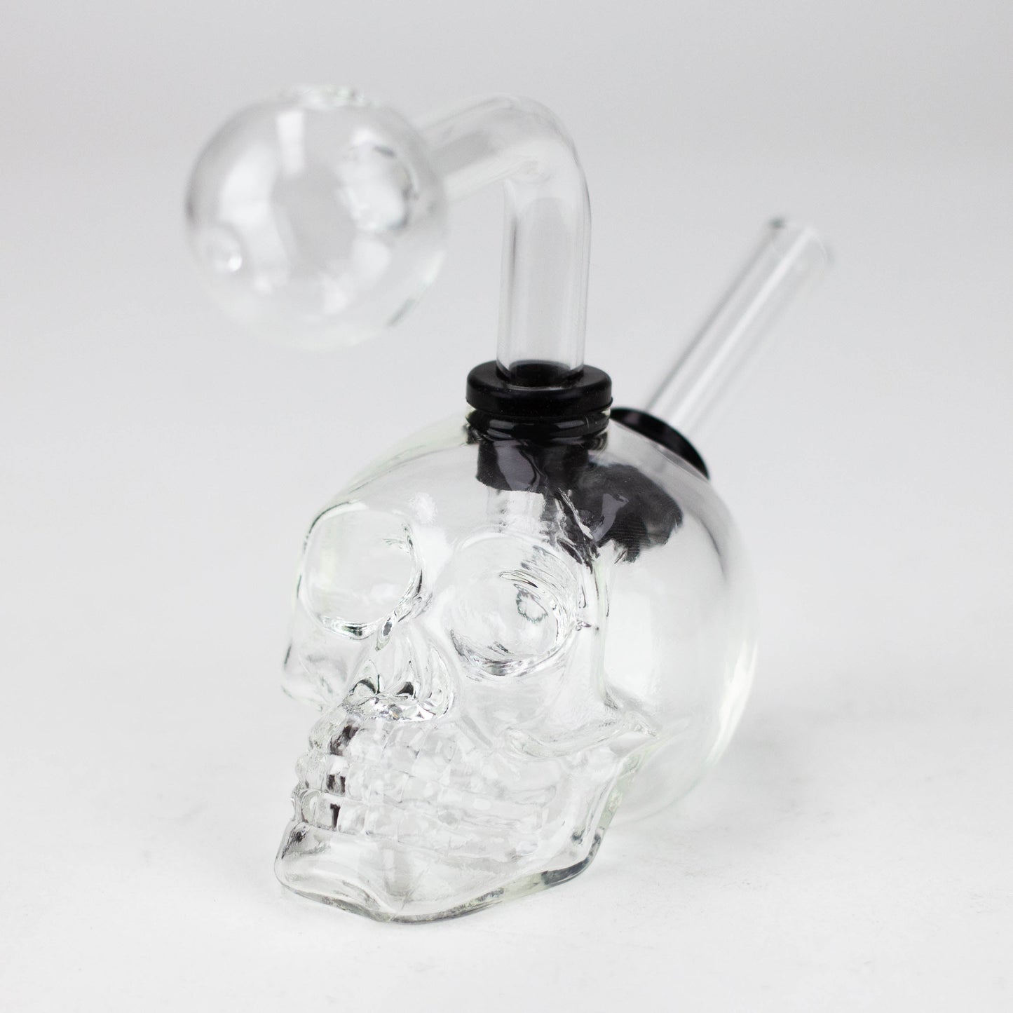 Soft Glass Skull oil bong [XYC025]_0