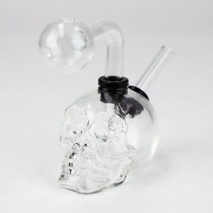Soft Glass Skull oil bong [XYC025]_0