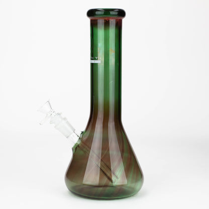 Infyniti |12' Green tube glass water bong_2