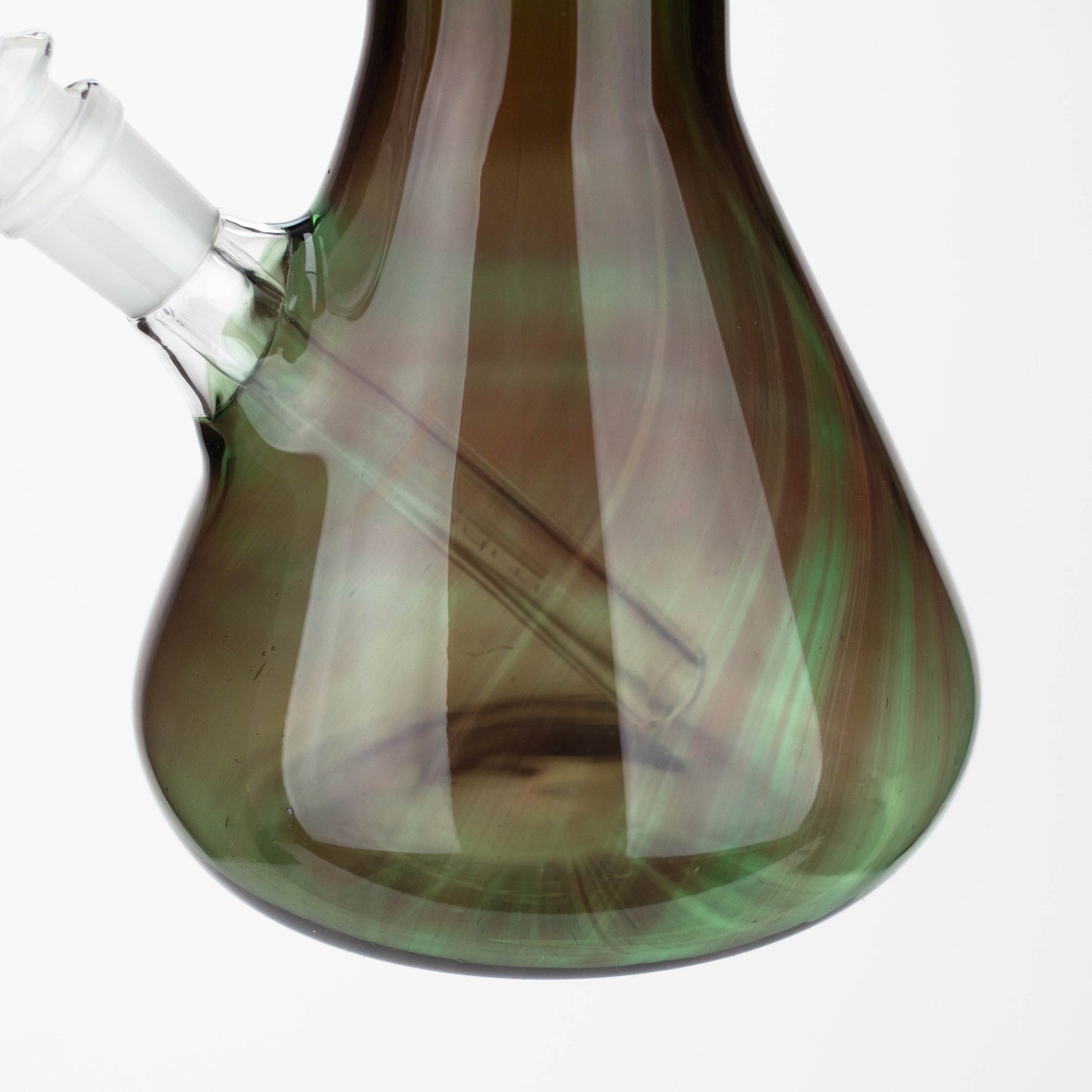 Infyniti |12' Green tube glass water bong_1