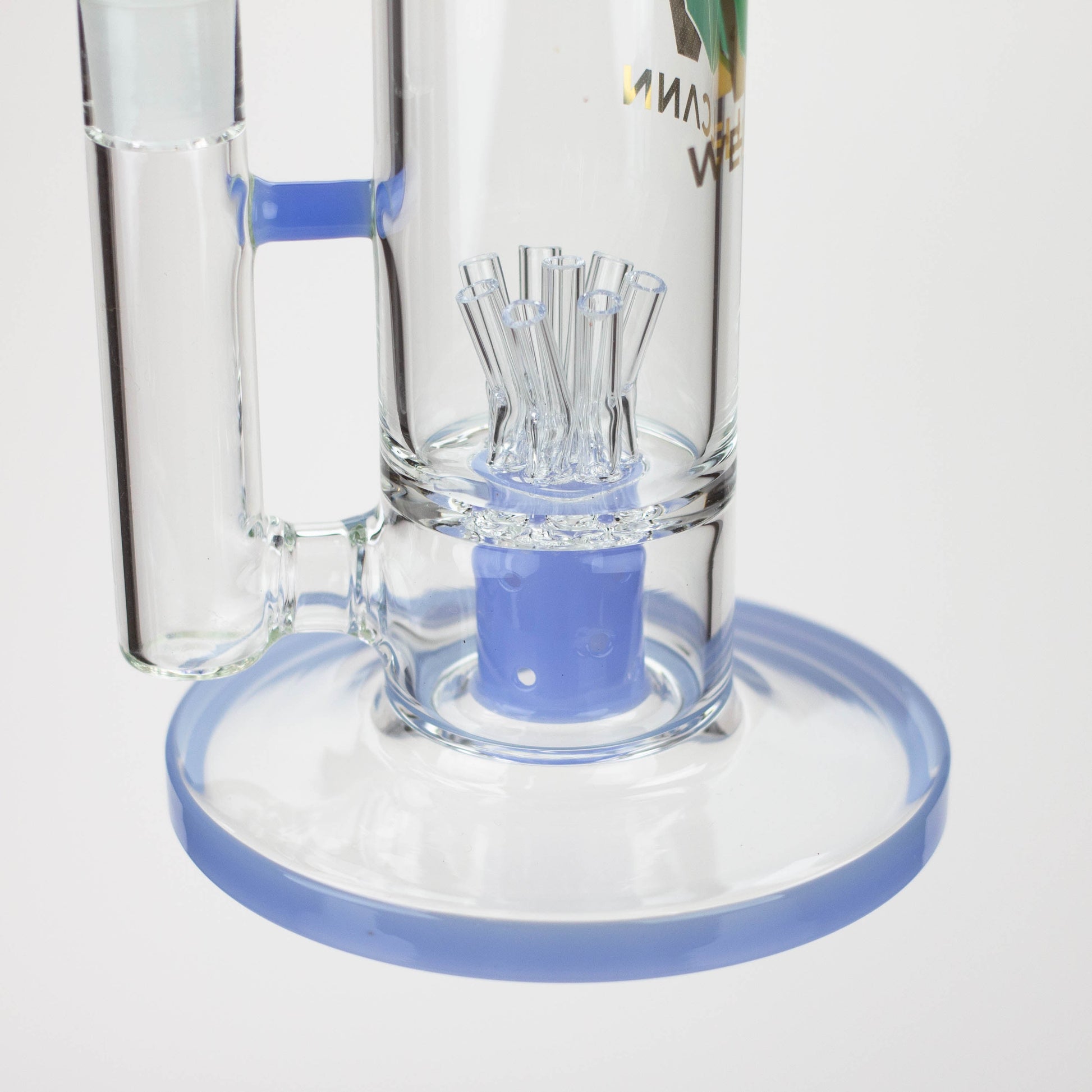 WELLCANN | 14.5" Glycerine Detachable Glass Bong [606]_3