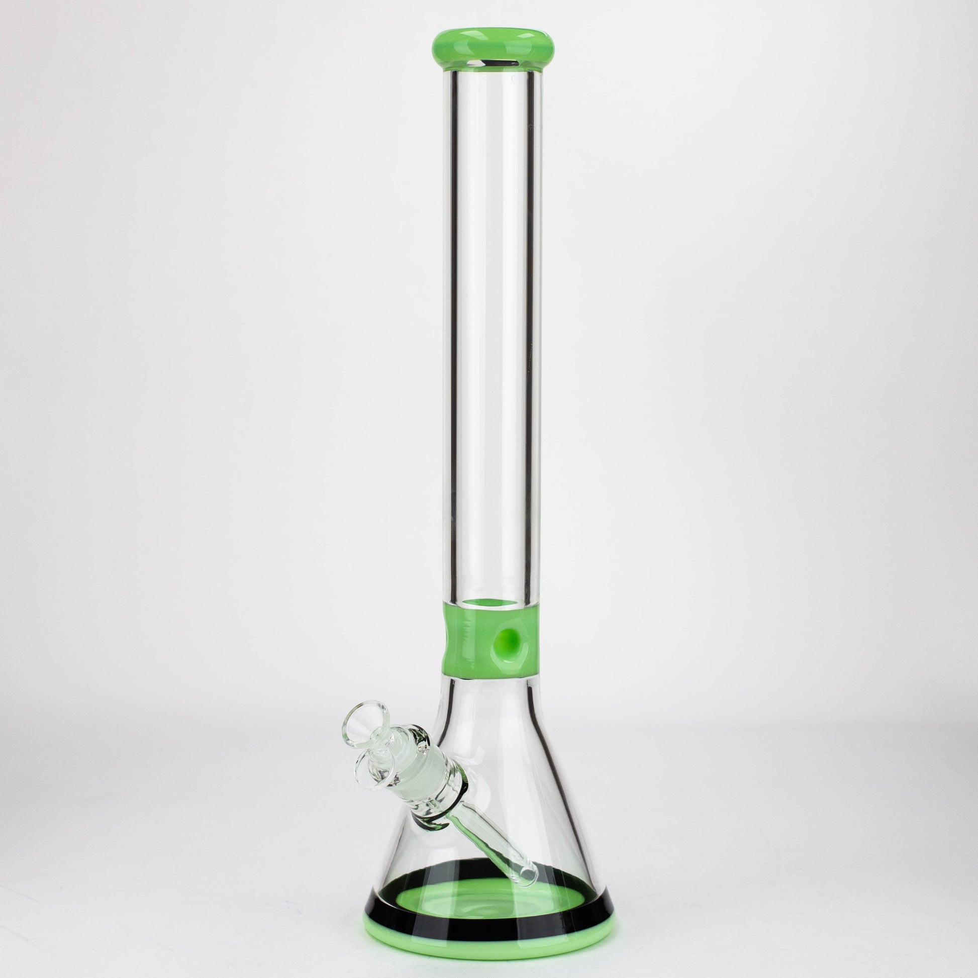18" Classic 7 mm glass Beaker bong [G23172]_4