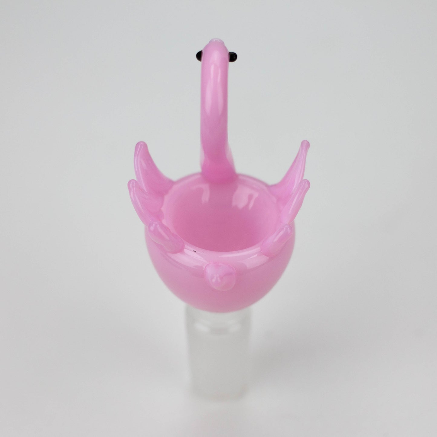 Pink Flamingo Glass Bowl [LM16]_2