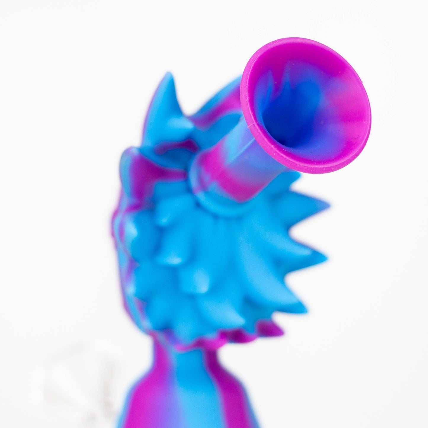 7" RM Cartoon multi colored silicone water bong [H119]_1