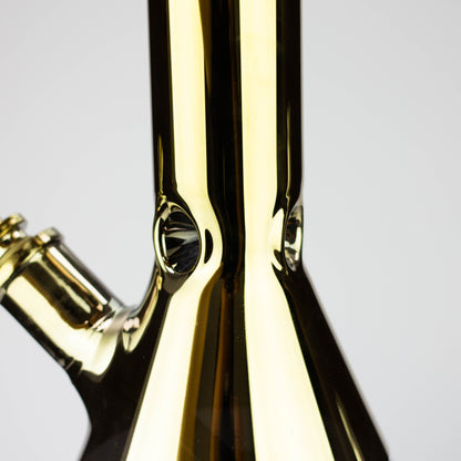 13.5" Infyniti 7 mm metallic classic beaker bong_8