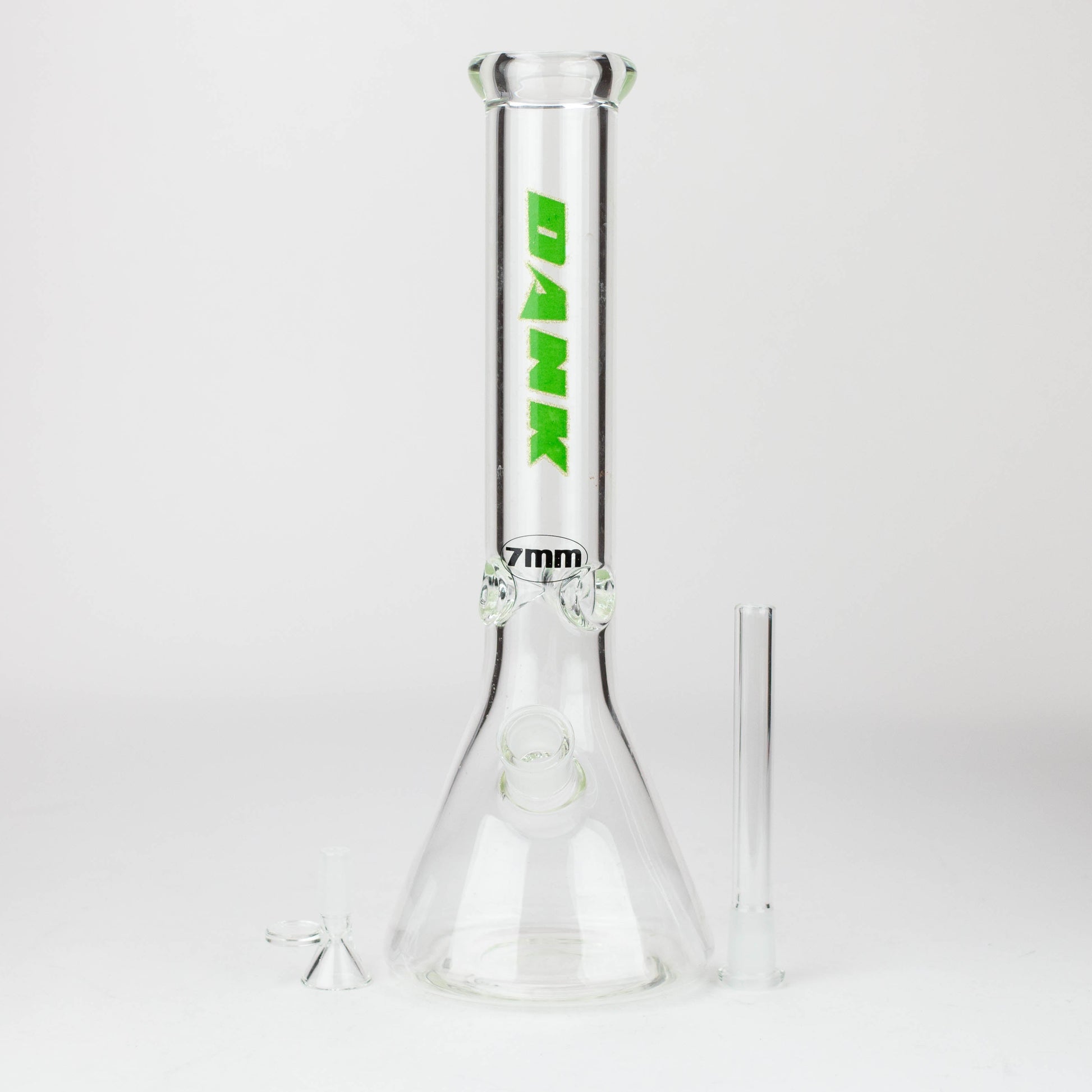 DANK | 14" 7mm Beaker glass Bong_1