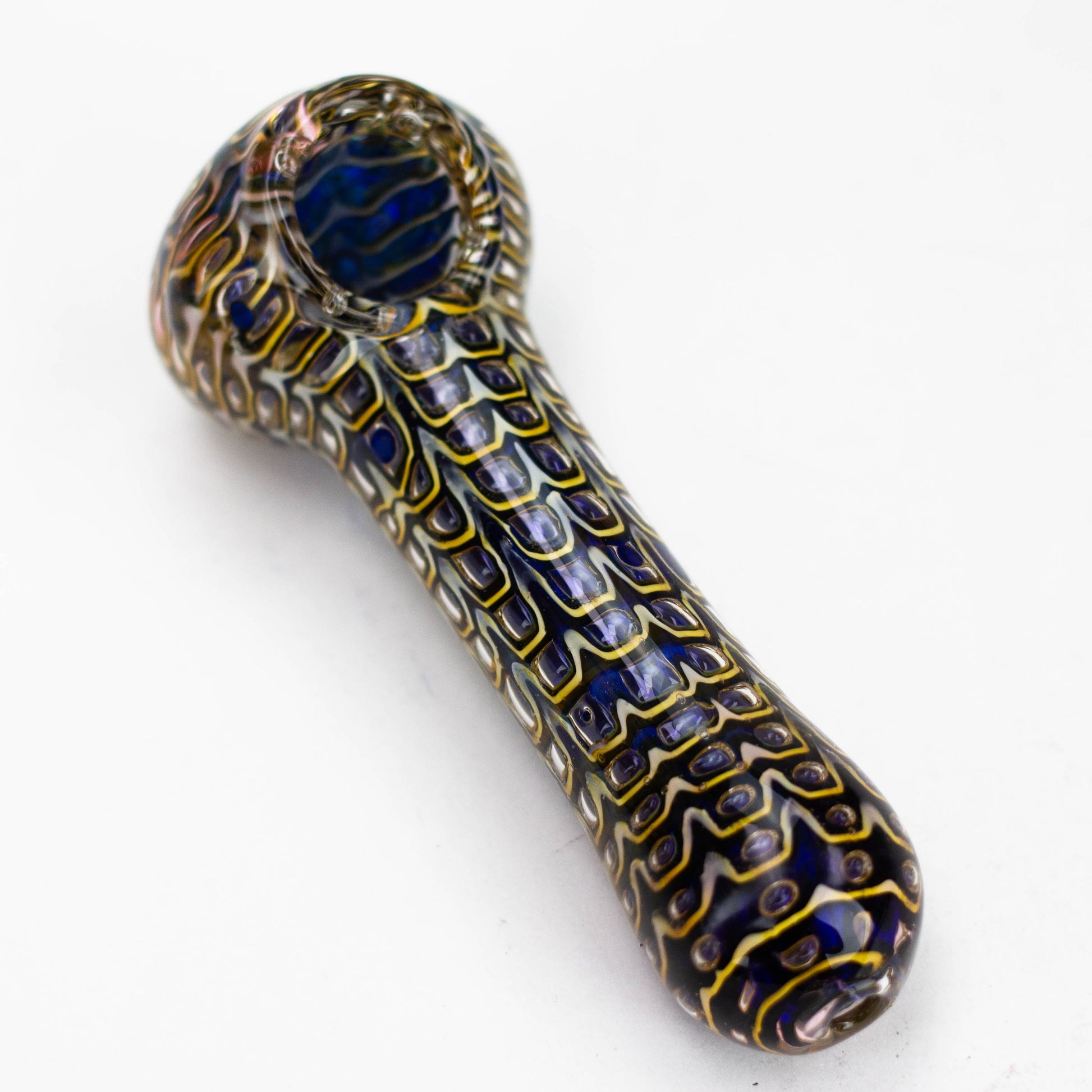 5" Gold Fumed Hand Pipe [10936]_2