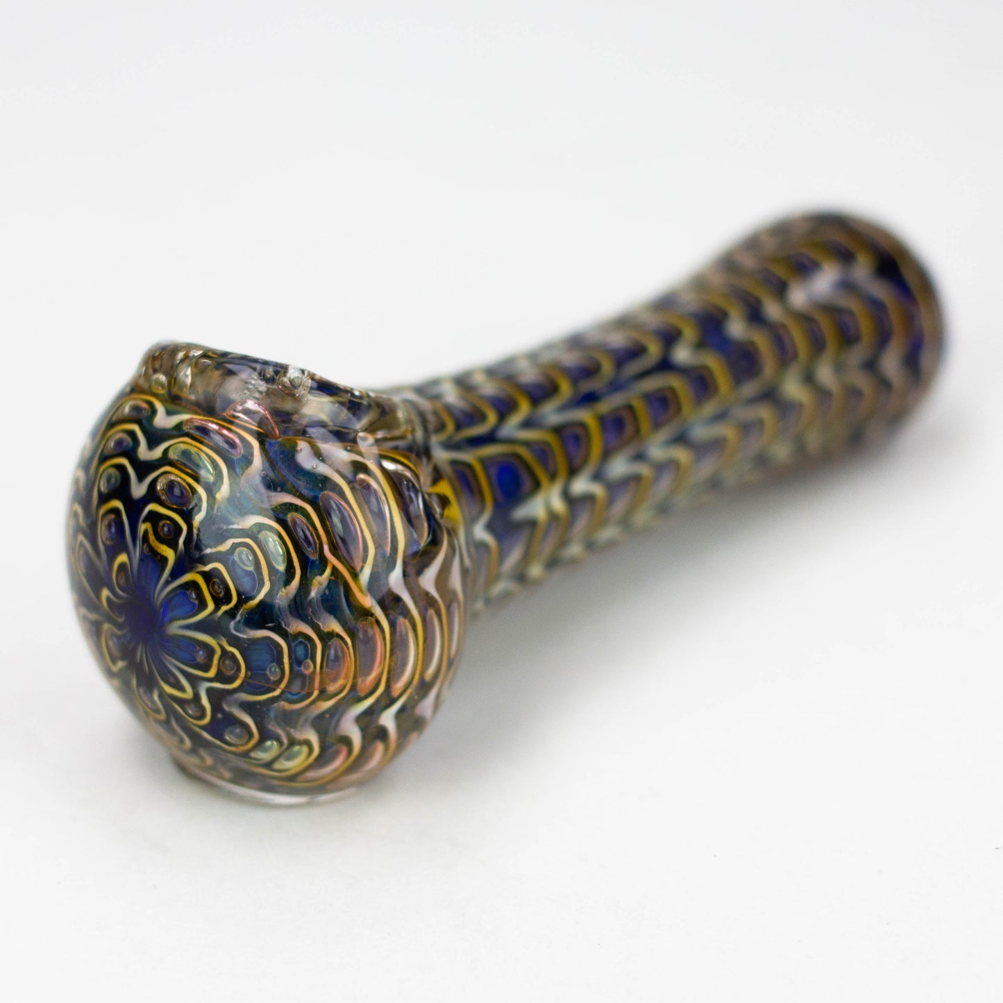 5" Gold Fumed Hand Pipe [10936]_1