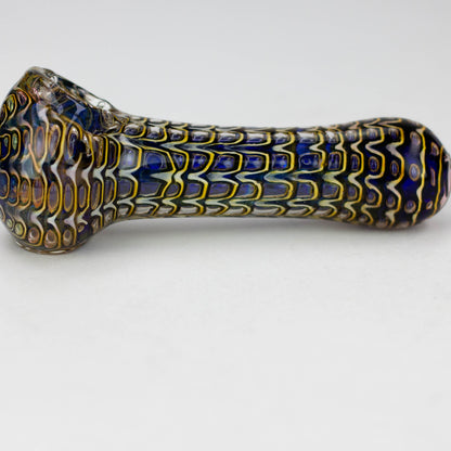 5" Gold Fumed Hand Pipe [10936]_4