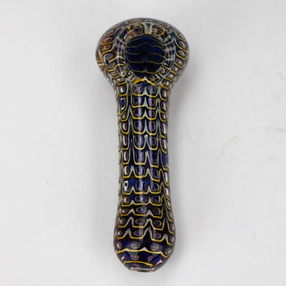 5" Gold Fumed Hand Pipe [10936]_3