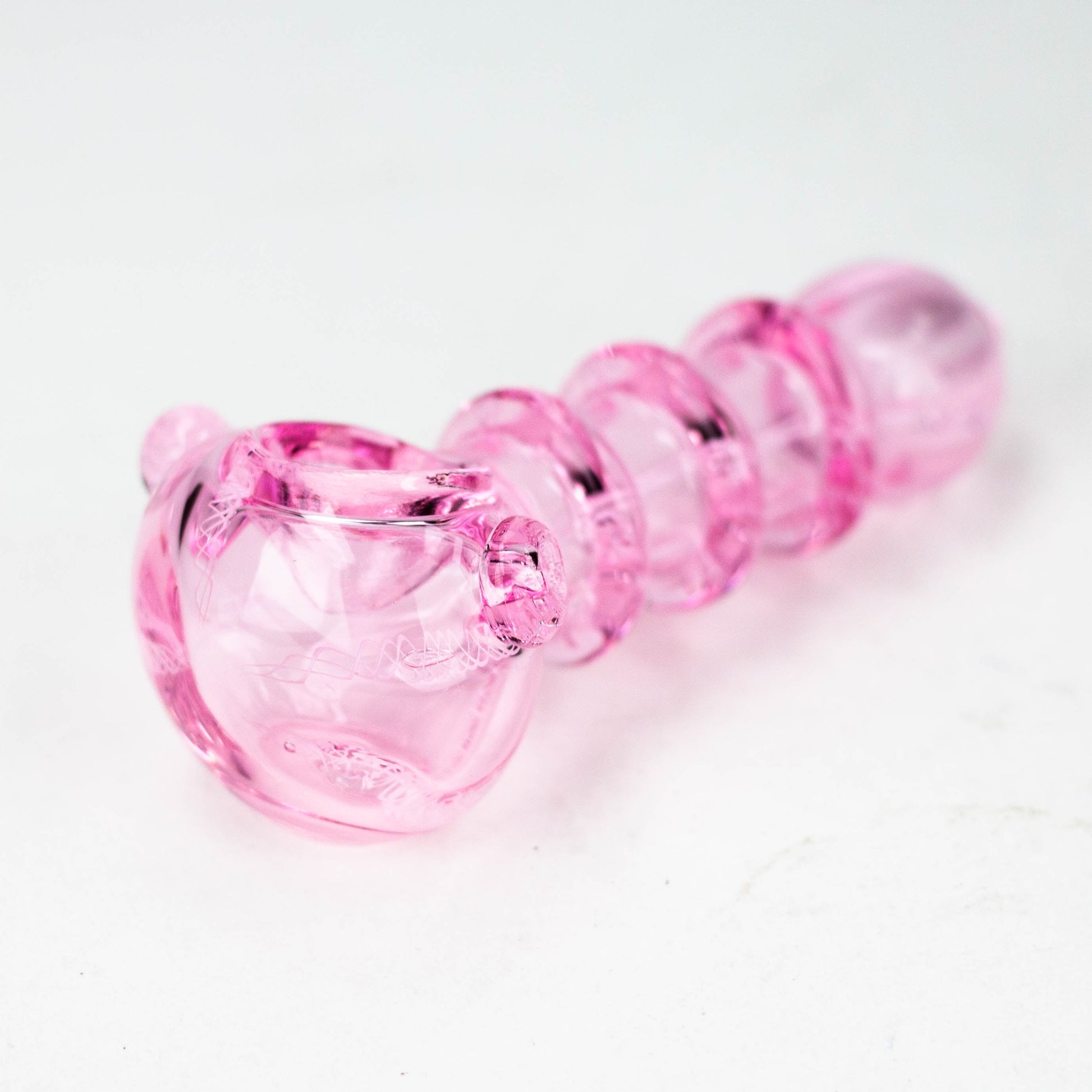 5" Delux pink tube Hand Pipe [10934]_1