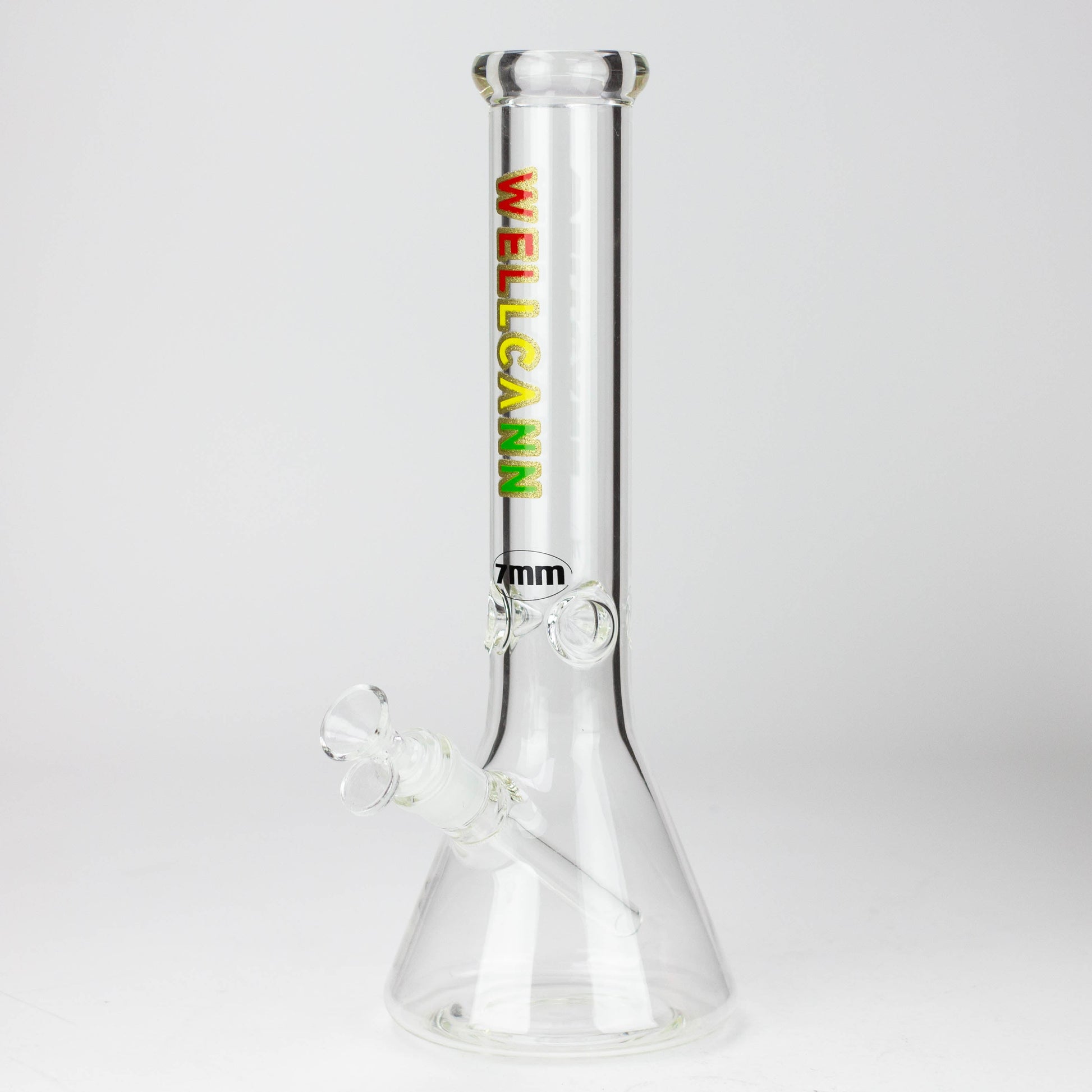 WellCann | 14" 7mm Beaker glass Bong_8