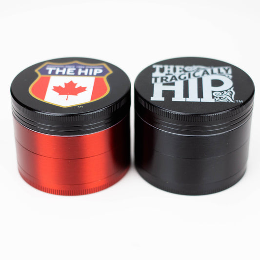 THE TRAGICALLY HIP - 4 parts metal red grinder by Infyniti_0