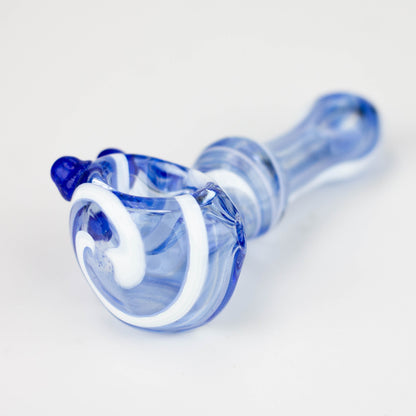 3.5" soft glass hand pipe Pack of 2 [10953]_3