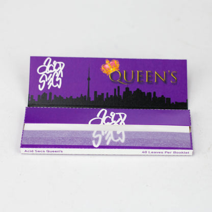 Acid Secs | Ultra thin rice Queen's Rolling Papers_1