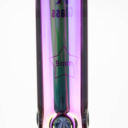 Spark | 18" Electorplated 9 mm glass water bong_2