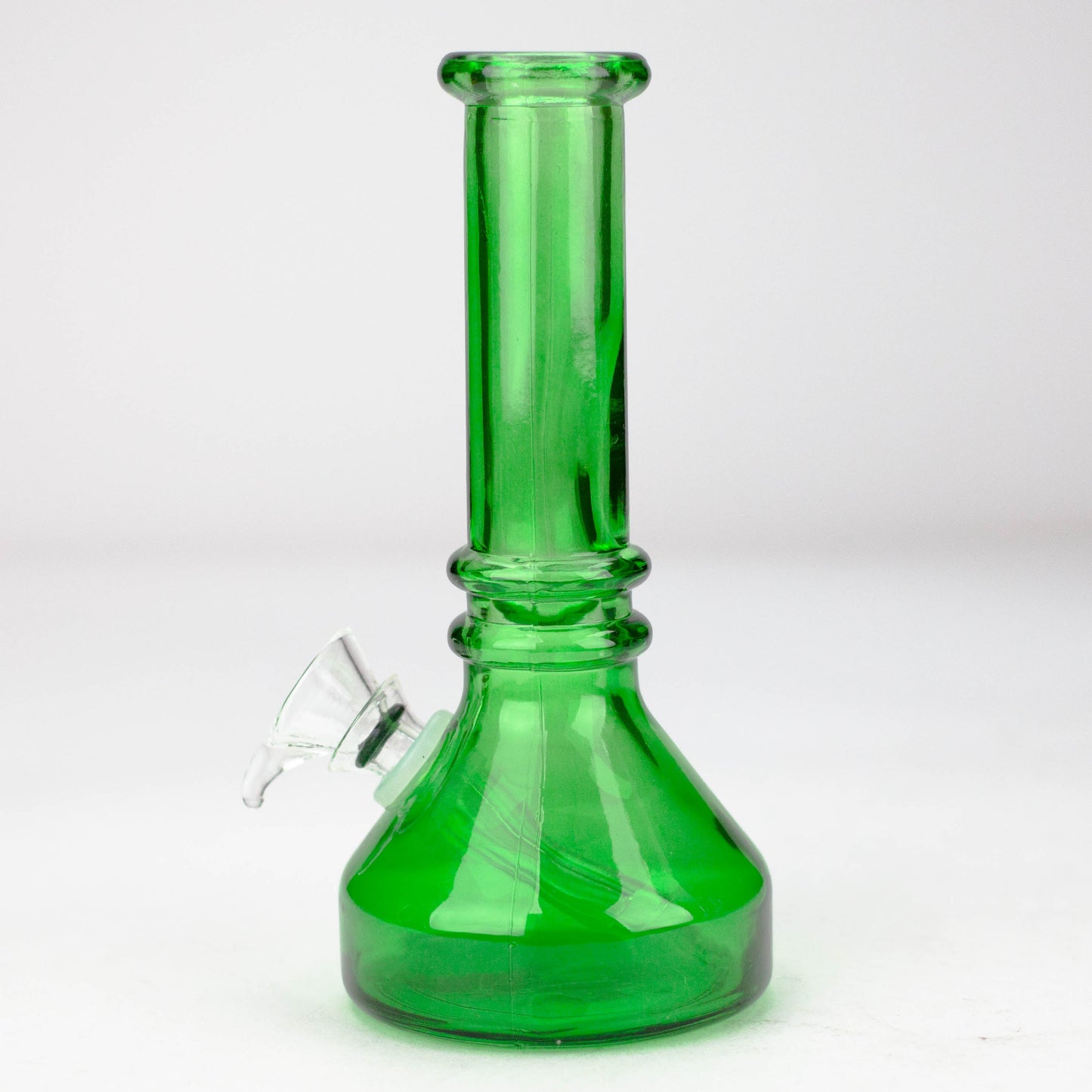 6" heavy color soft glass water bong_6