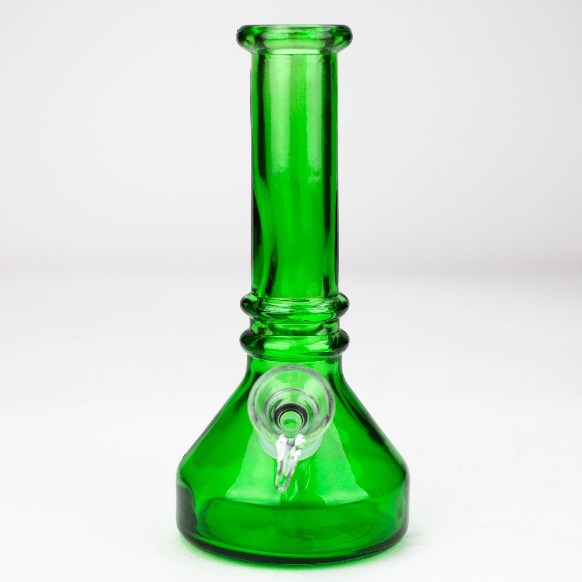 6" heavy color soft glass water bong_7
