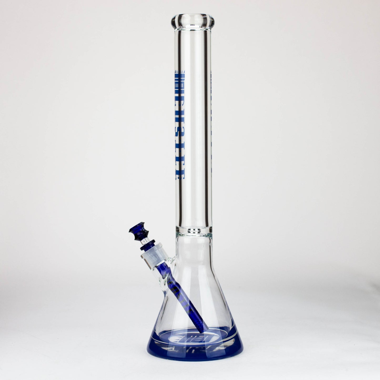 Castle Glassworks | 18" Beaker 9mm Glass bong – Color Logo_10