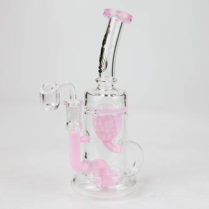 Genie | 9" recycled bubbler with a banger [RY1448]_2