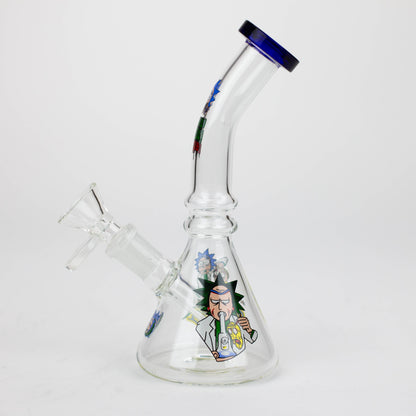 6" RM design glass water bong [BH104]_1