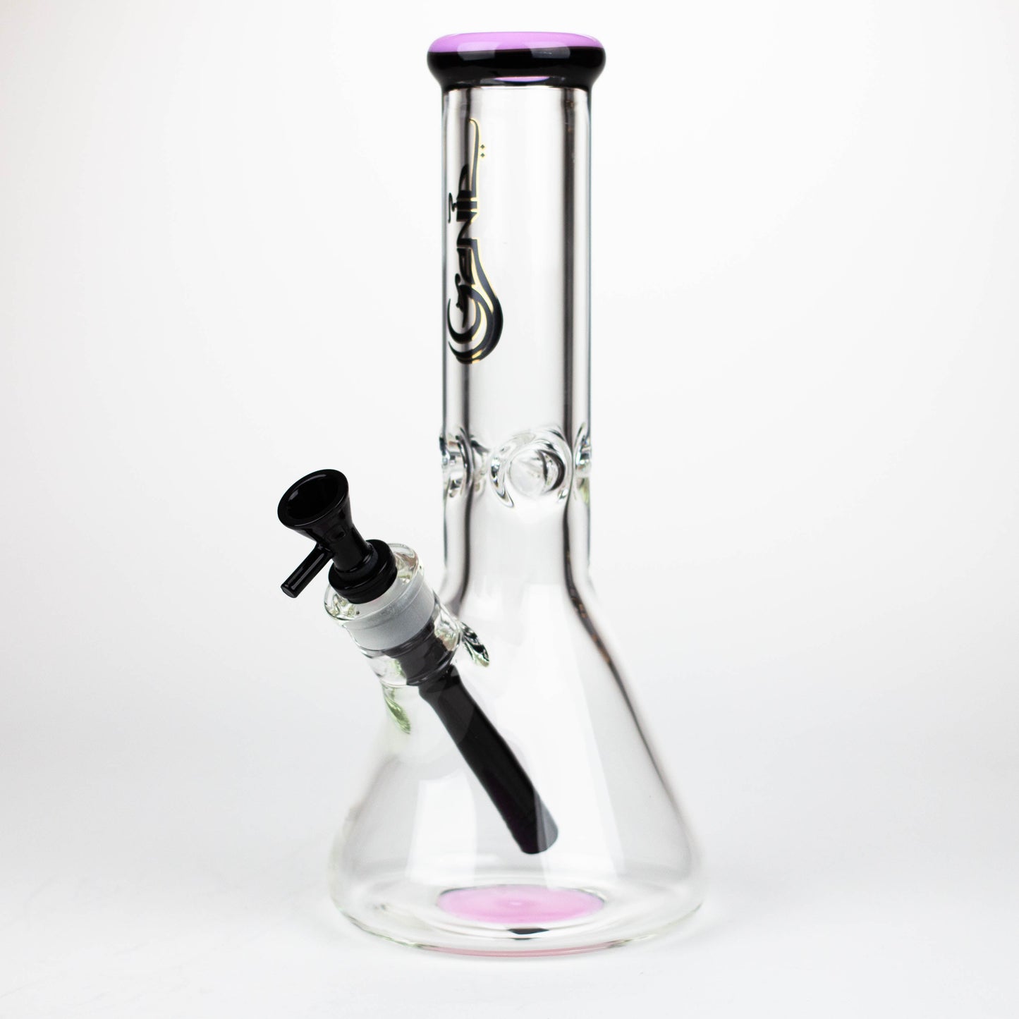 Genie | 12" Classic beaker 9 mm glass water bong [BK001]_4