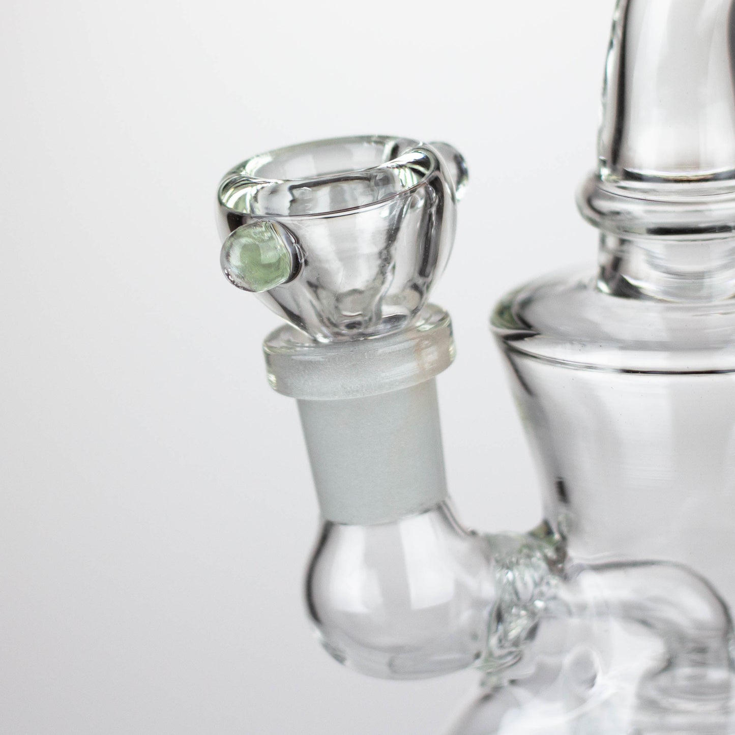 6.5" glass bong with shower head diffuser_4