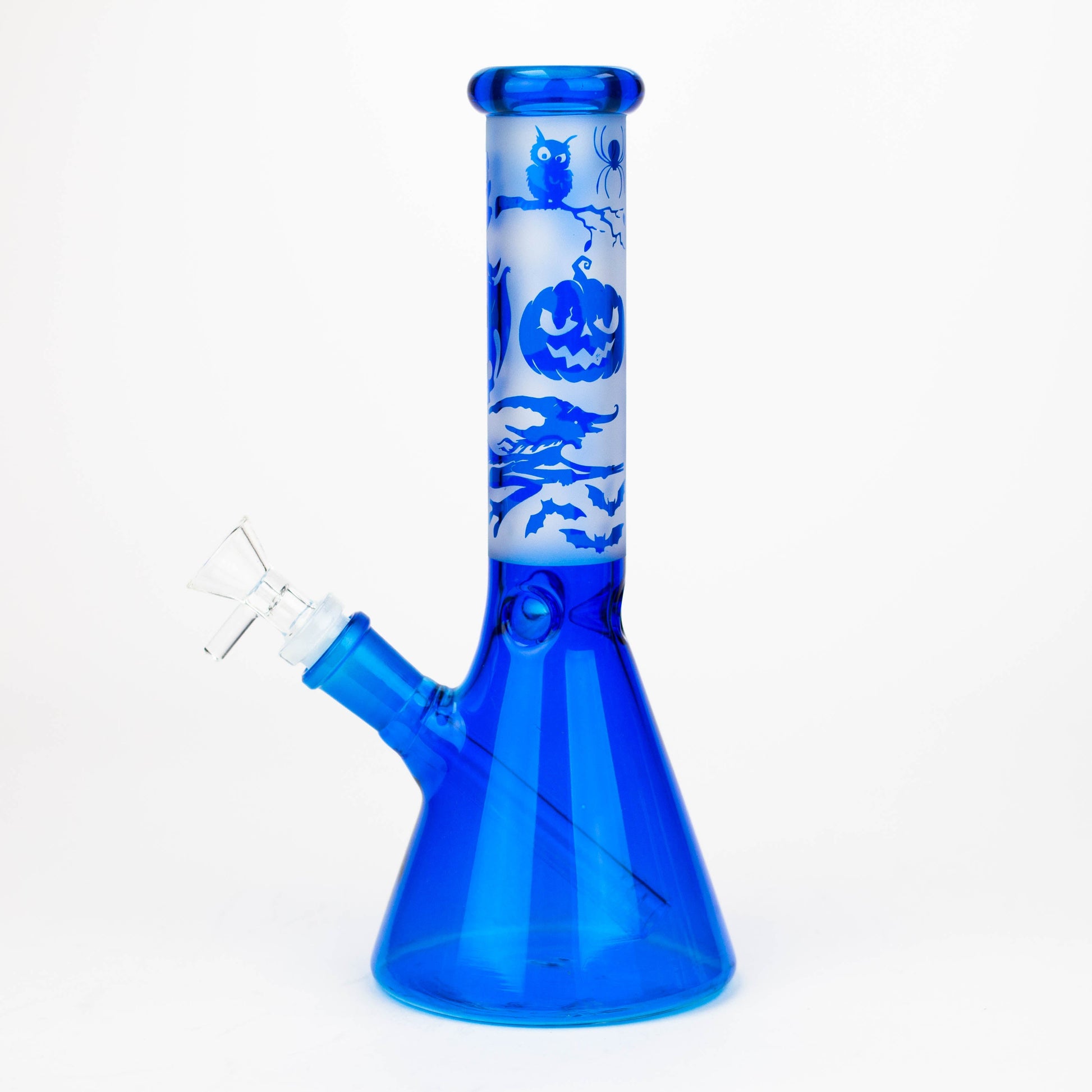 10" Glass Bong With Halloween Design [BH068]_1