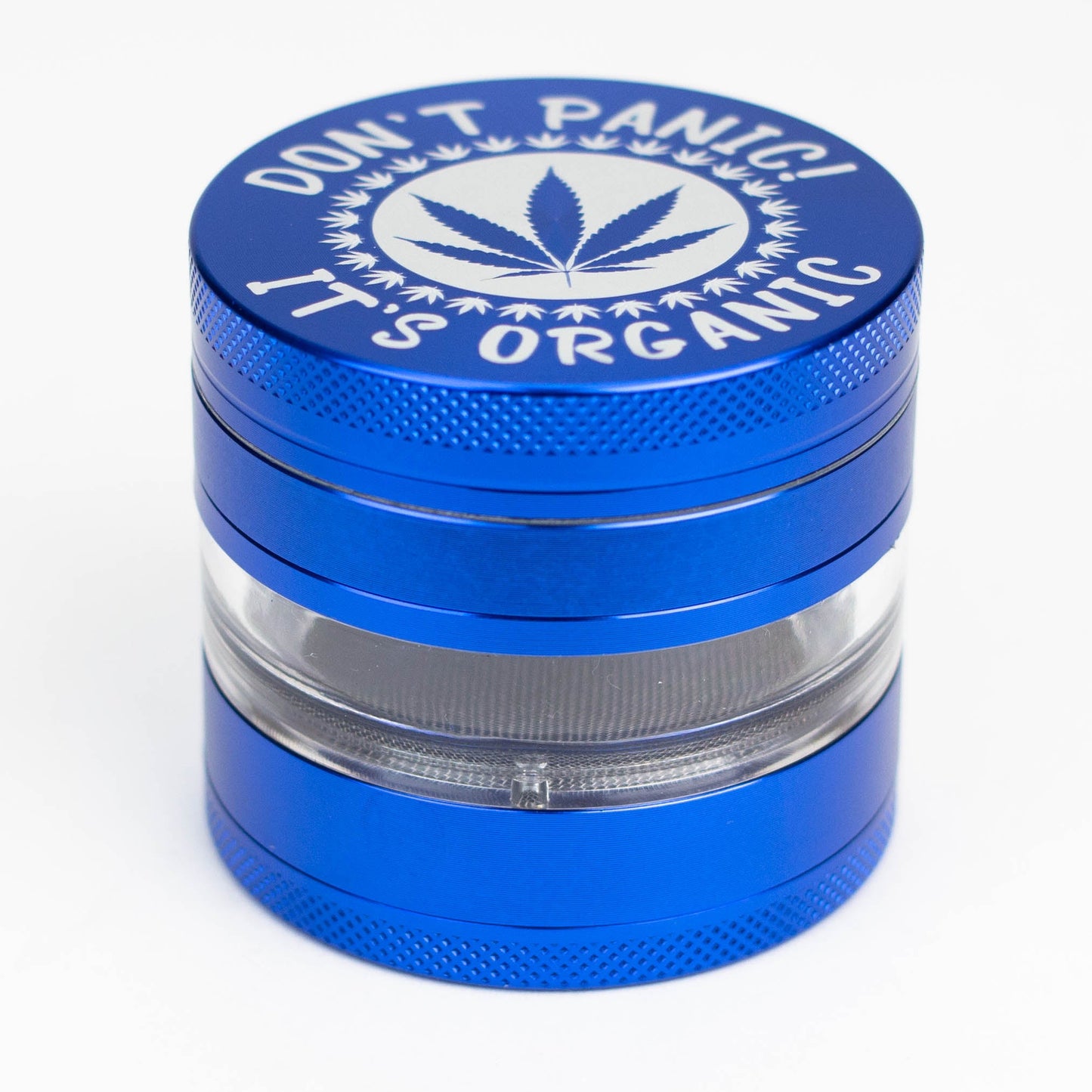 Heavy Duty Large "Don't Panic It's Organic" 4 Parts Weed Grinder Engraved in Canada_12