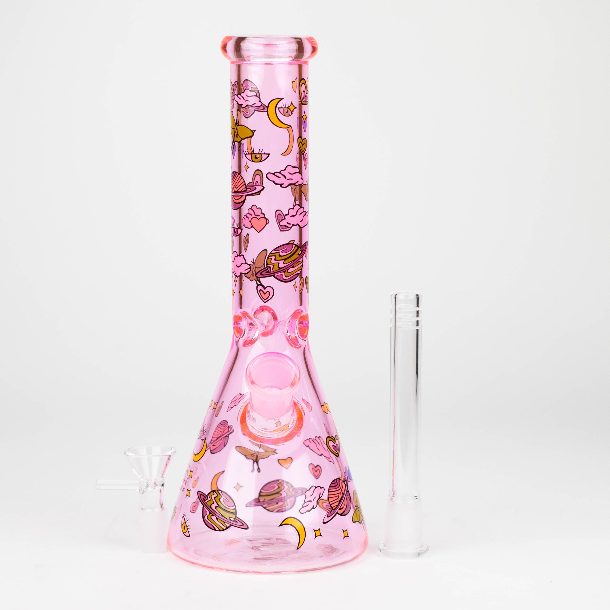 10" Glass Bong With Space Design [WP 143]_6