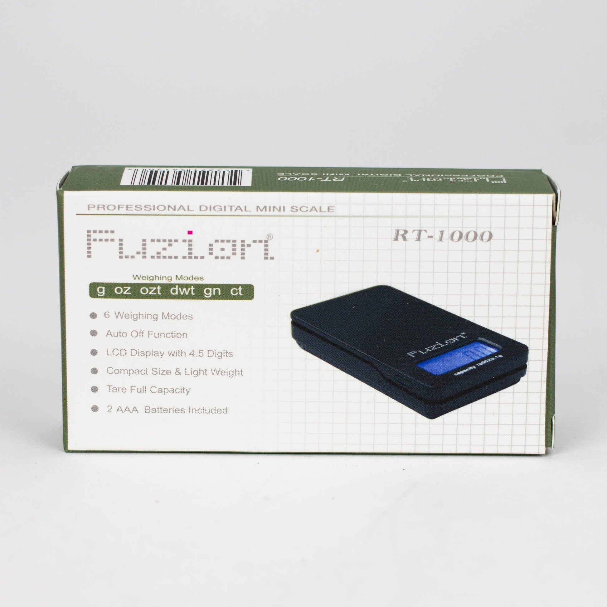 Fuzion® | RT 1000 scale [RT-1000-BLK-CA]_2