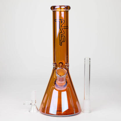 PHS |  10" Solid Color Eletroplate Glass Beaker Bong [PHSCR-10]_4