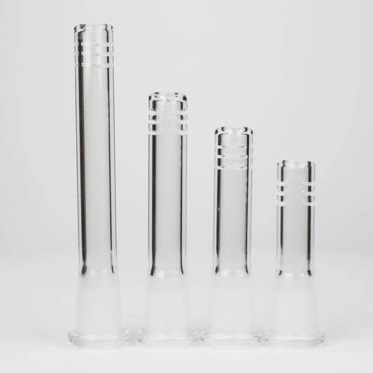 Glass Slitted Glass Diffuser Downstem 4 size (2.5"-5") mixed Pack of 12_0